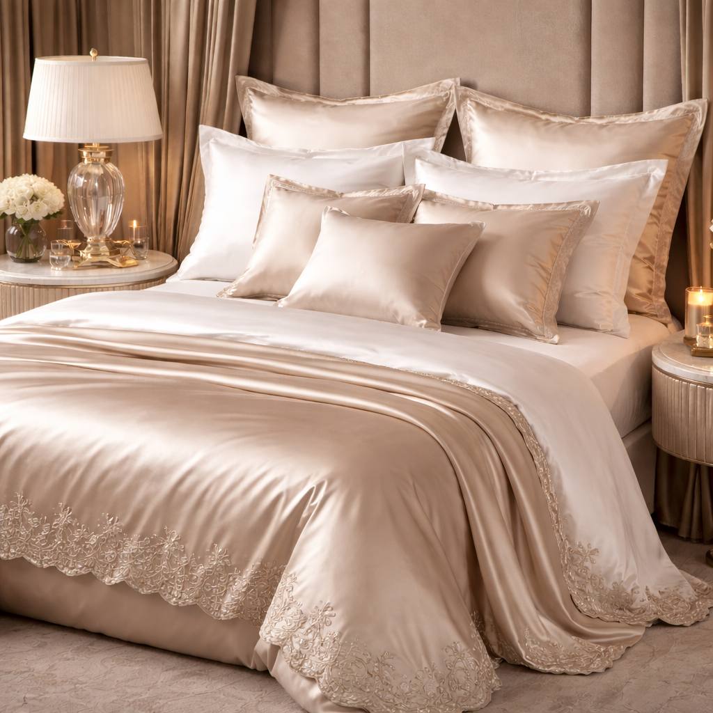 Imperial Champagne Bedding Set
